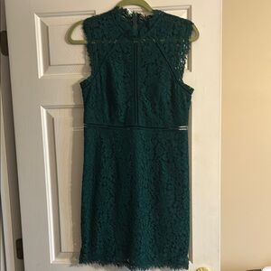 Elegant Green Lace Dress - worn once!